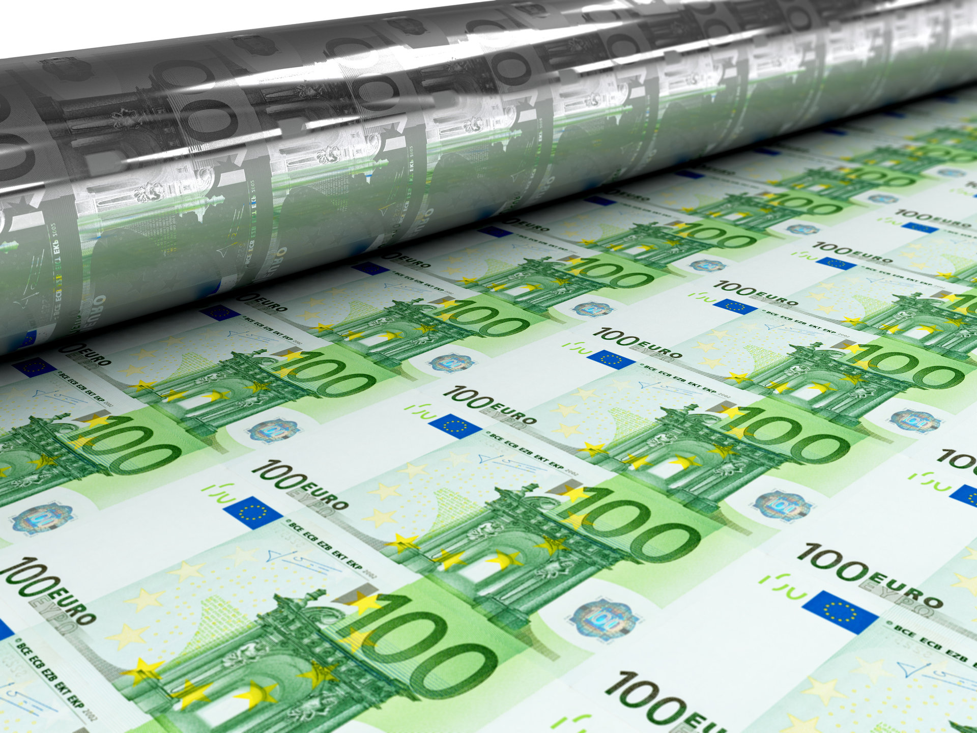 10 Fun Facts zum Thema Geld 100-Euroscheine kommen aus dem Drucker